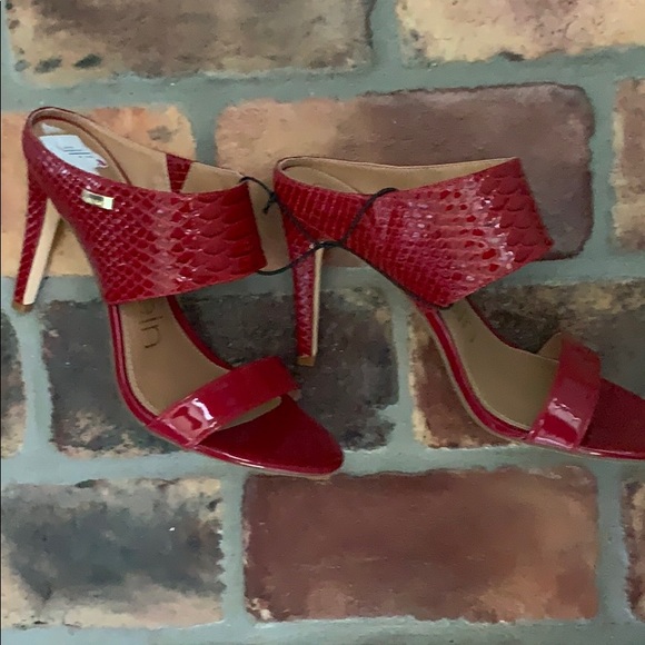 Calvin Klein Shoes - New Calvin Klein shoes 👠 red heels 8.5 VALENTINE